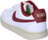 Nike Court Vision Low Next Nature Women white/muslin/metallic gold star/team red