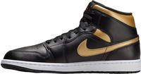 Air Jordan DQ8426-071, Air Jordan 1 Mid Black Metallic Gold EU:46 Schwarz