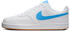 Nike Court Vision Low white/gum yellow/university blue