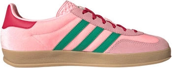 Adidas Gazelle Indoor green glow/pink gum