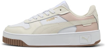 Puma Carina Street Sneaker wei&szlig; schnee elfenbein