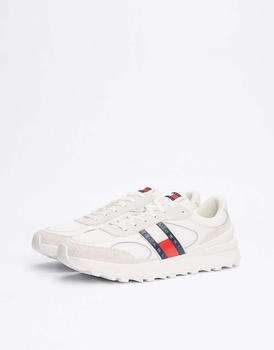 Tommy Hilfiger Colour-blocked Runner-Sneaker wei&szlig;