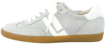 Paul Green Veloursleder Sneaker grau wei&szlig;