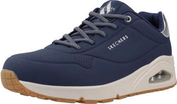 Skechers UNO Shimmer away Damen blau schwarz