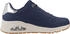 Skechers UNO Shimmer away Damen blau schwarz