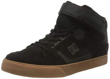 DC Shoes Pure High-top Elastic Sneaker schwarz gum