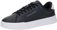 Tommy Hilfiger Sneaker "TH COURT LTH DETAIL ESS", Freizeitschuh, Halbschuh,