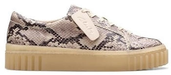 Clarks Mayhill Walk Sneaker grau schlange
