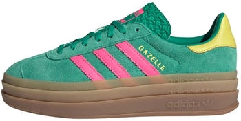Adidas Gazelle Bold Women court green/lucid pink/pure sulfur