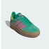 Adidas Gazelle Bold Women court green/lucid pink/pure sulfur