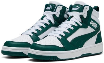 Puma Rebound V6 Sneaker wei&szlig; dunkelgr&uuml;n