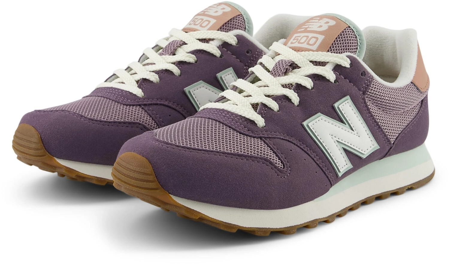 New Balance Damen 500 Sneaker, Dunkler Eiswein, 37 EU