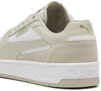 Puma Court Classic Street Suede Sneaker 03 puma weiß desert dust puma gold – Höchster Tragekomfort für den ganzen Tag
