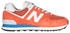 New Balance U574V2 Leder Turnschuhe 574 orange