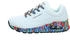 Skechers UNO RAVAGED LOVE Damen Sneaker weiß