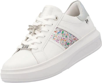 Rieker W1202-83 Damen Schuhe wei&szlig;