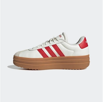 Adidas VL Court Bold Plateau Sneaker JI1797 core white better scarlet gold met