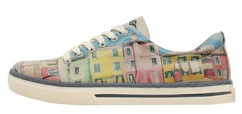 DOGO A Pair of Doves Vegan Damen Sneaker natur-gelb