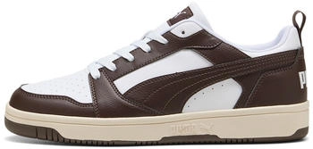 Puma Rebound V6 Low white/chocolate/alpine snow