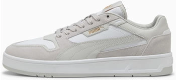 Puma Court Classic Suede Unisex white/glacial gray/gold