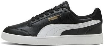 Puma Shuffle Sneaker schwarz wei&szlig; team gold