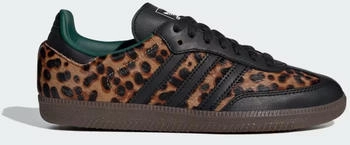 Adidas Samba OG Schwarz gr&uuml;n leopard