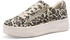 Tamaris Plateau Sneaker Reißverschluss mehrfarbig leopard