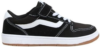 Vans Ryland Ls V Sneaker Suede Canvas schwarz weiß