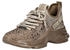 Steve Madden Textil Sneaker beige gold