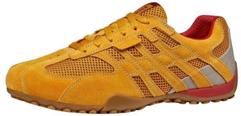 Geox Leder Textil Sneaker gelb