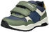 Geox Sneaker grün blau Lederimitat Textil