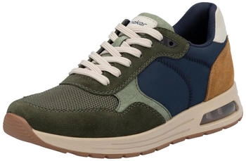 Rieker Sneaker navy khaki oliv grasgr&uuml;n