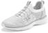 Lascana Sneaker Slipper bequem zum Reinschlüpfen vegan grau