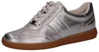 Caprice Sneaker Leder silber