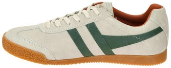 Gola Harrier Suede Sneaker beige gr&uuml;n orange