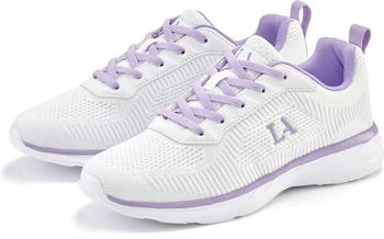 Lascana Sneaker lila wei&szlig;