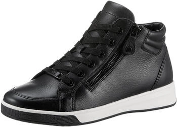 Ara ROM Schn&uuml;rboots Keilabsatz schwarz