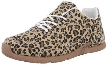 Ital Design Low-Top Sneaker Lochschnürung Ital-Design 0861 beige