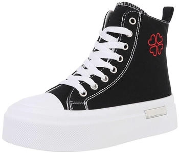 Ital Design High-Top Sneaker Lochschnürung Ital-Design 3281 schwarz