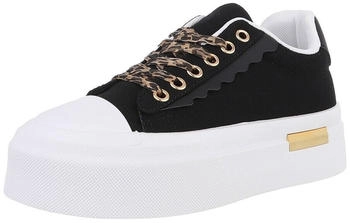 Ital Design High-Top Sneaker Lochschnürung 5702 schwarz