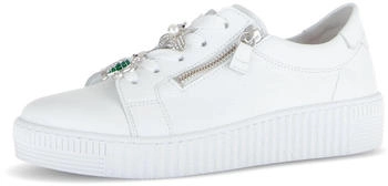 Gabor Damen Sneaker Weiss Silber