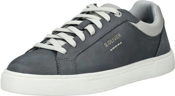 S.Oliver Sneaker flach blau nubuk