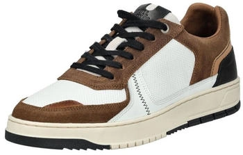 Bullboxer Sneaker weiß braun Leder