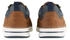 Tom Tailor Low-cut Sneaker Seitenreißverschluss cognac
