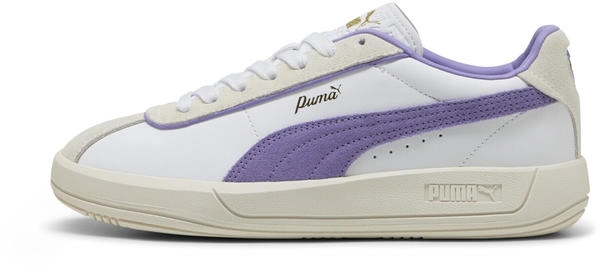 PUMA Damen Club KLASSIKA Sneaker, White-Lavender ALERT-WARM White