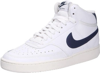 Nike NikeCourt Vision Mid Damenschuh white midnight navy-sail