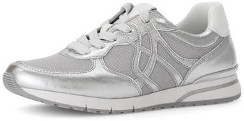 Gabor FLORENZ Keilsneaker silberfarben-wei&szlig;