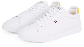 Tommy Hilfiger Icon Court Pinperf Lth Sneaker wei&szlig;