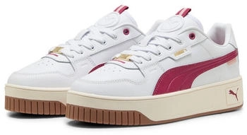 Puma Carina Street Lux Plateau Sneaker 09 weiß port gold