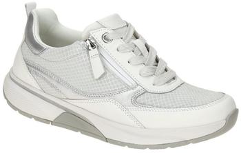 Gabor RollingSoft Schuhe wei&szlig; silber 66 877 60